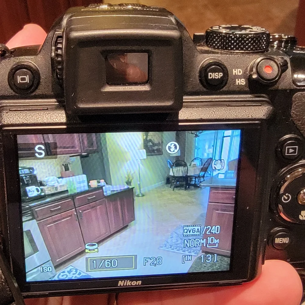 Nikon COOLPIX P100 10.3MP Digital Camera - Black With Charger & Carrying Case